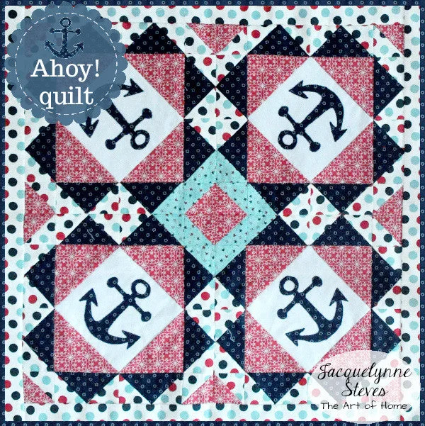 Ahoy! Little Quilt Pattern- Digital