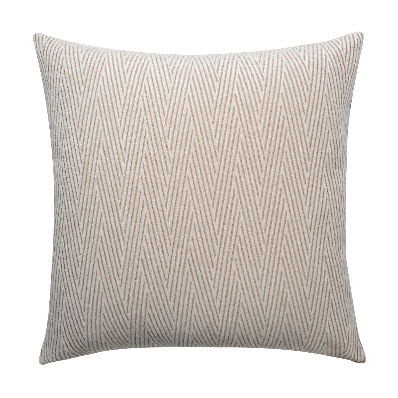 Allure Ivory Geometric Jacquard Pillow