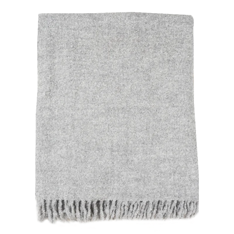 Alpaca Boucle Throw