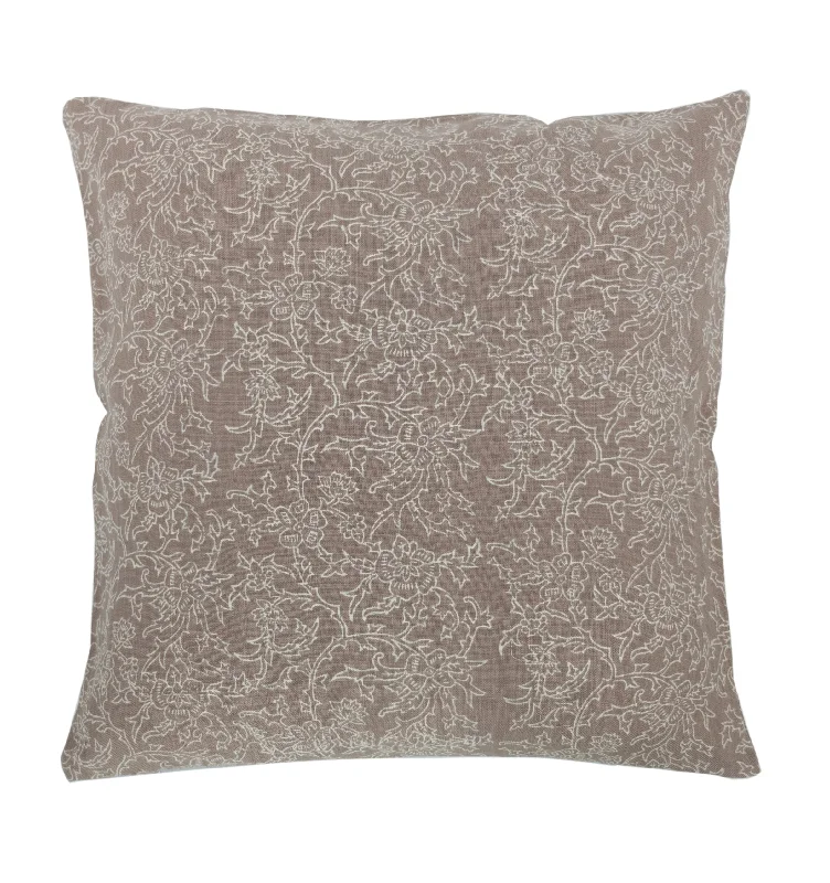 Brittany Tan Linen Pillow