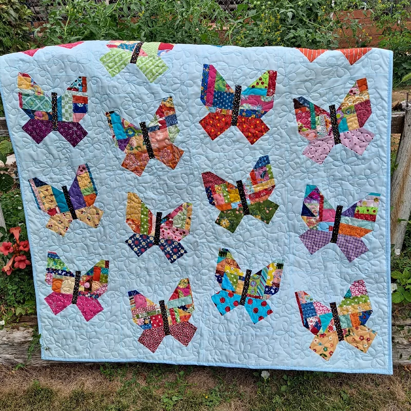 Butterfly Garden AccuQuilt Go Hug