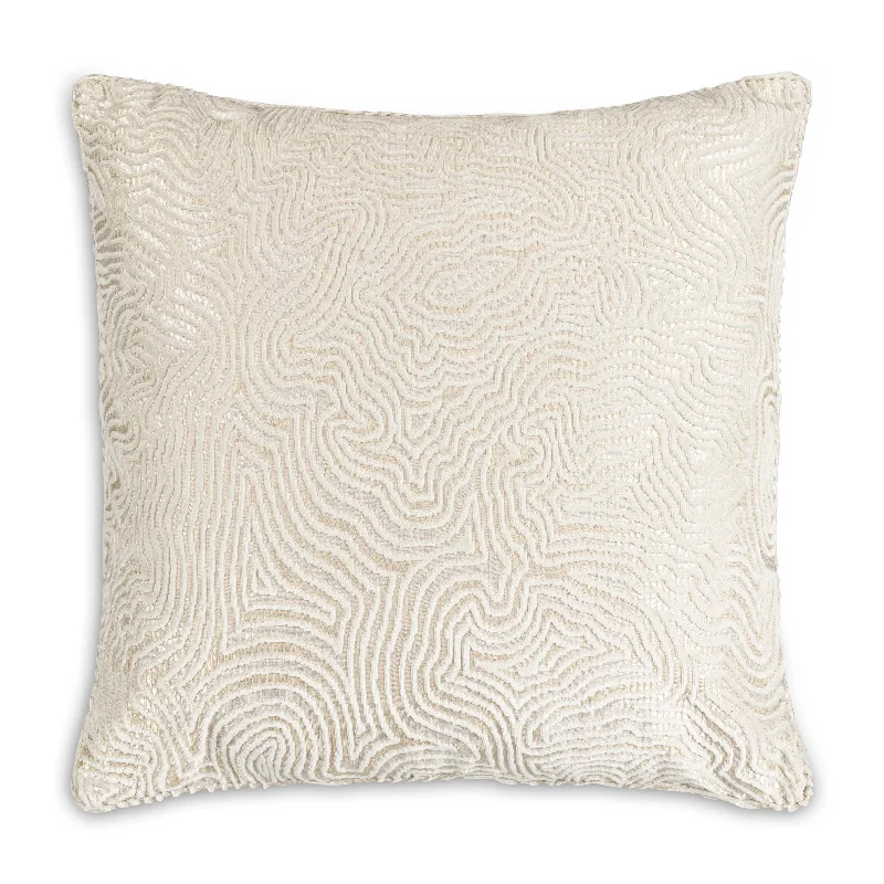 Castle Hill Wave Ivory Pillow