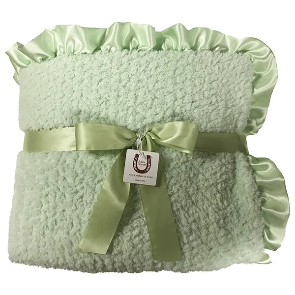 Celadon Chenille Throw