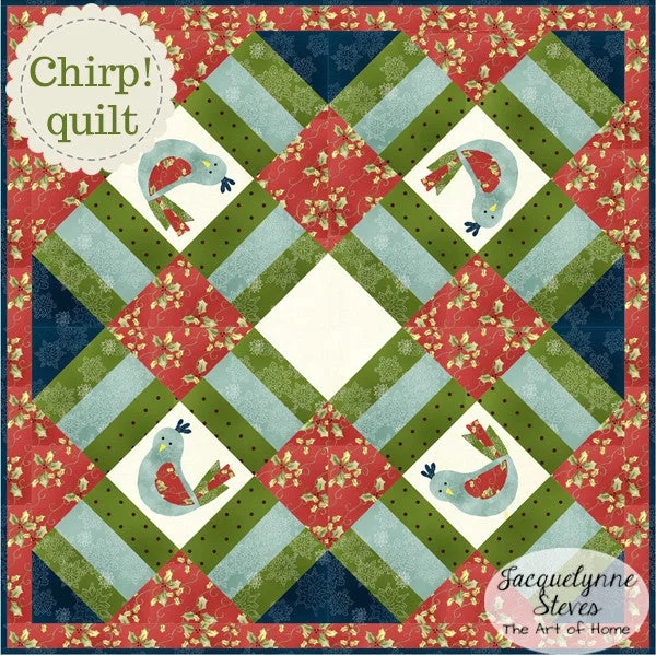 Chirp! Little Quilt Pattern- Digital