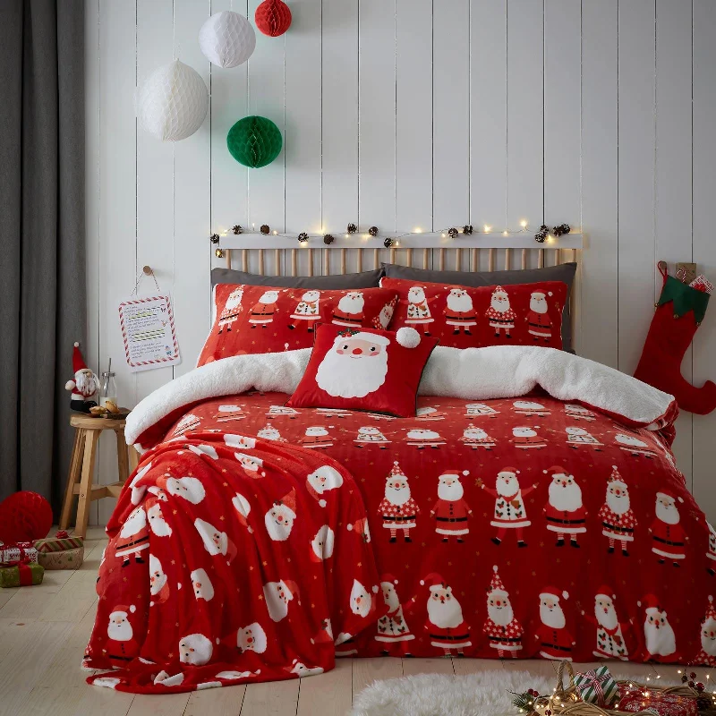 Jolly Santa Duvet Cover Set