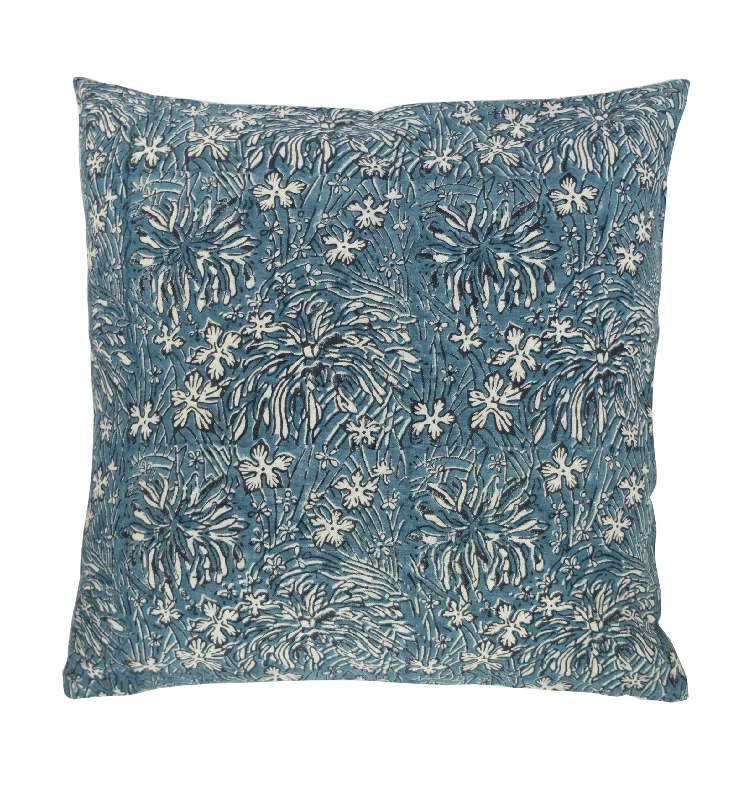 Chrysanthemum Aegean Linen Pillow