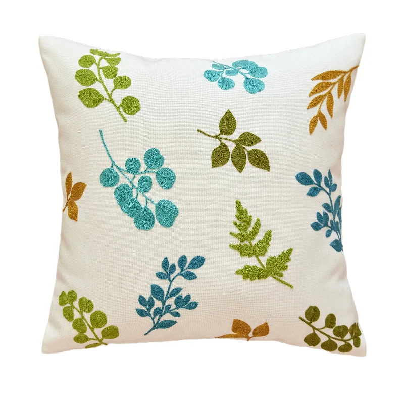 Colorful Leaves Pillow