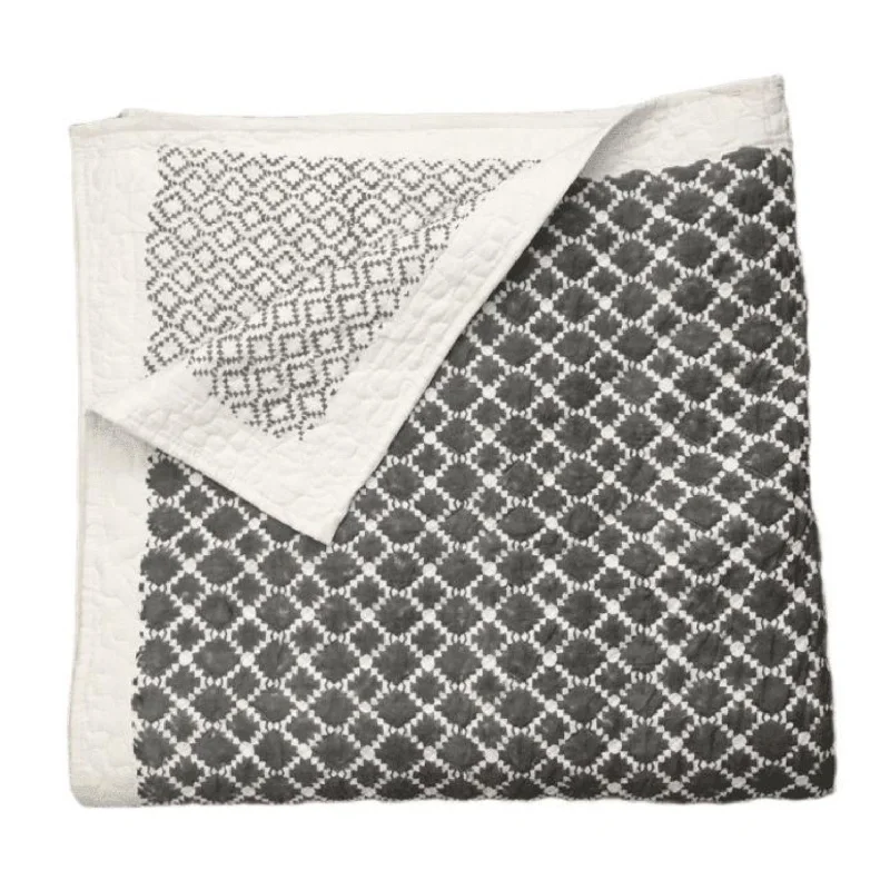 JALI QUILT-Smoke grey colour