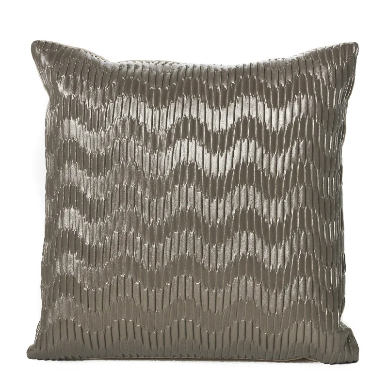 Rakel Faux Leather Posh Pillow