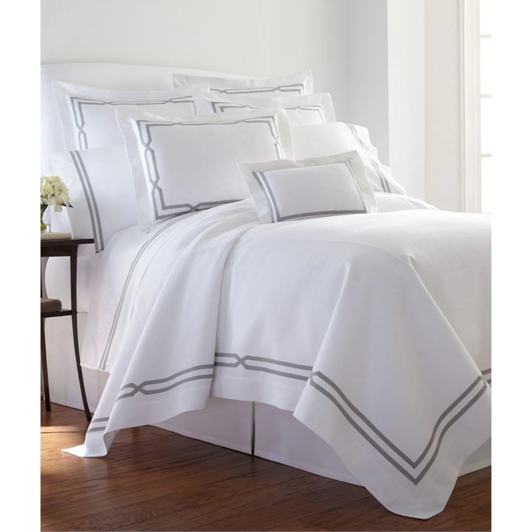 Shelby Fretwork Design Duvet Cover