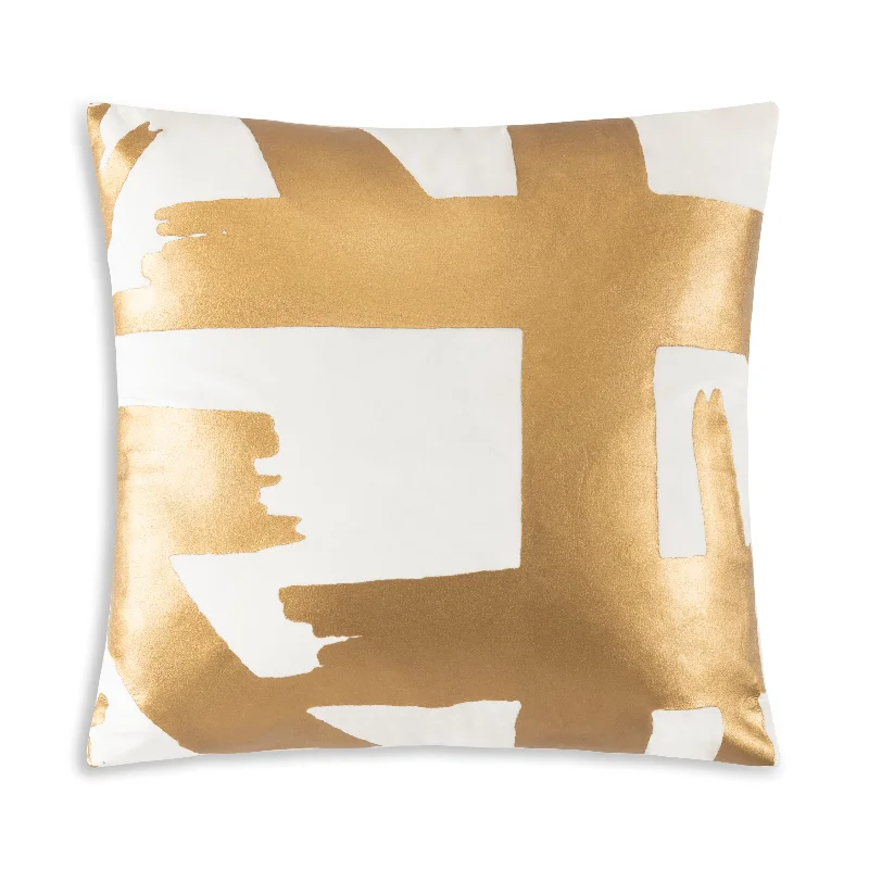 Cortana Ivory Gold Pillow