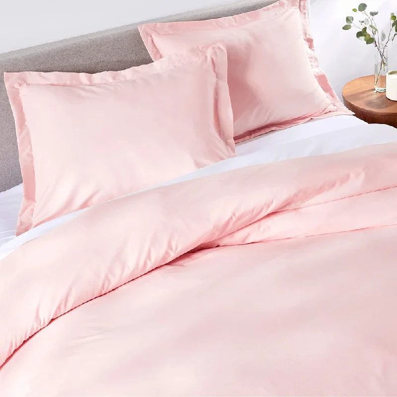 Cotton Candy Pink Duvet Cover Set