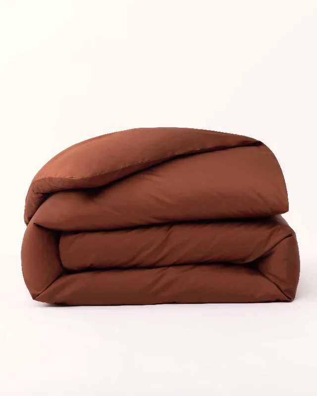 Classic Cotton Duvet Cover - Nutmeg Haven