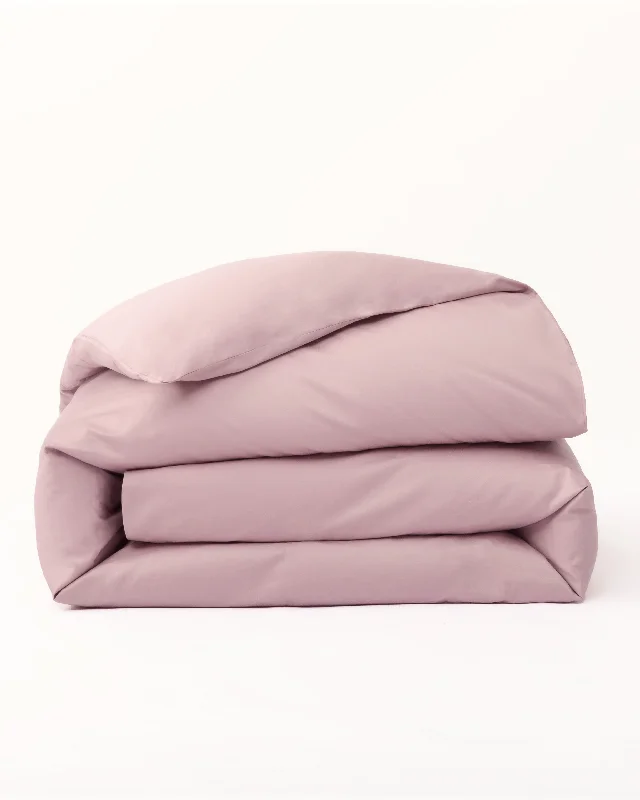 Classic Cotton Duvet Cover - Pink Flare