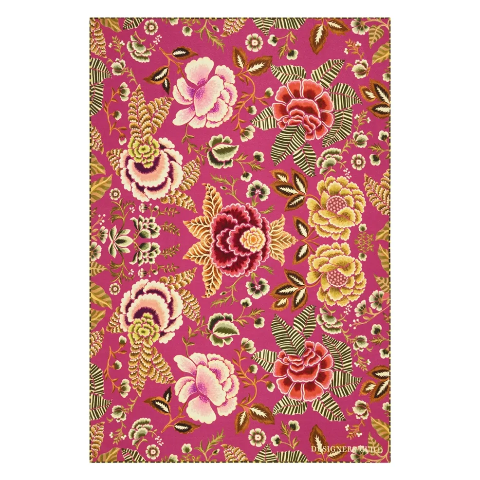 Designers Guild Rose De Damas Cerise Throw