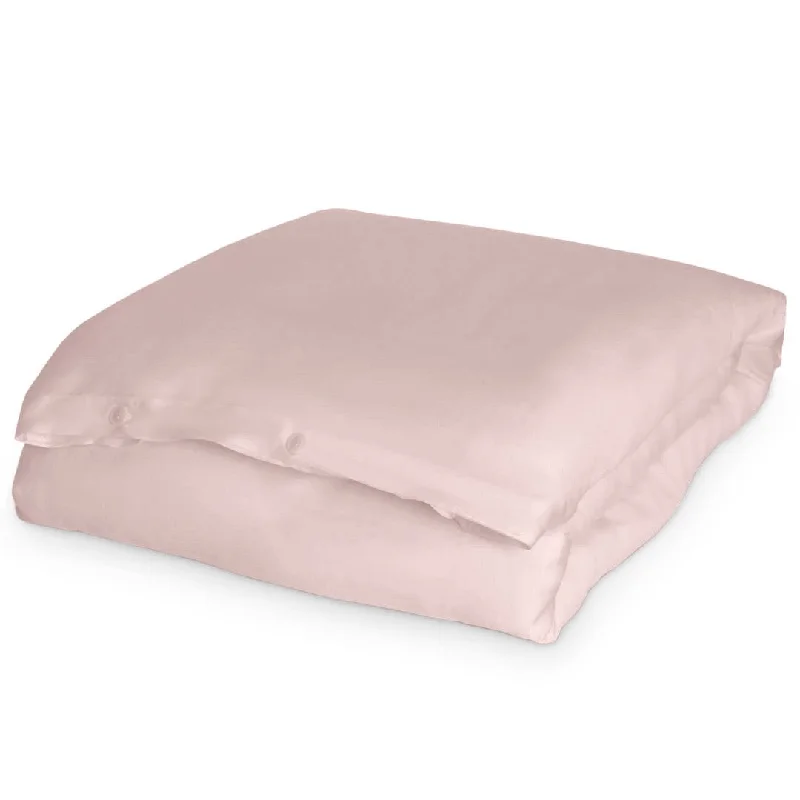 Duvet Cover in Rose (Eucalyptus Silk)