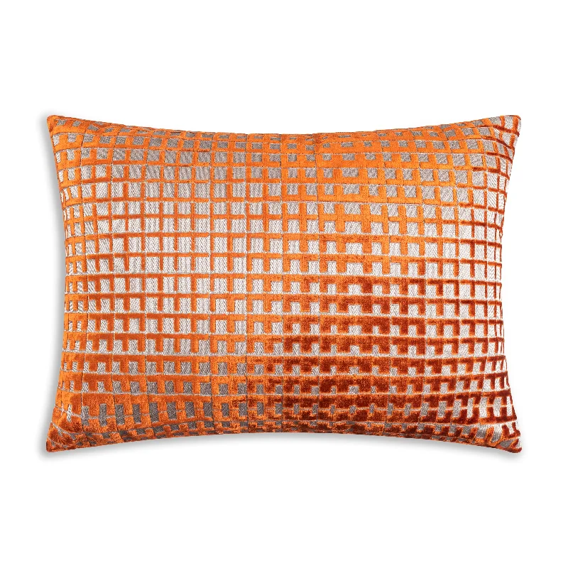 Elly Rust Gold Lumbar Pillow