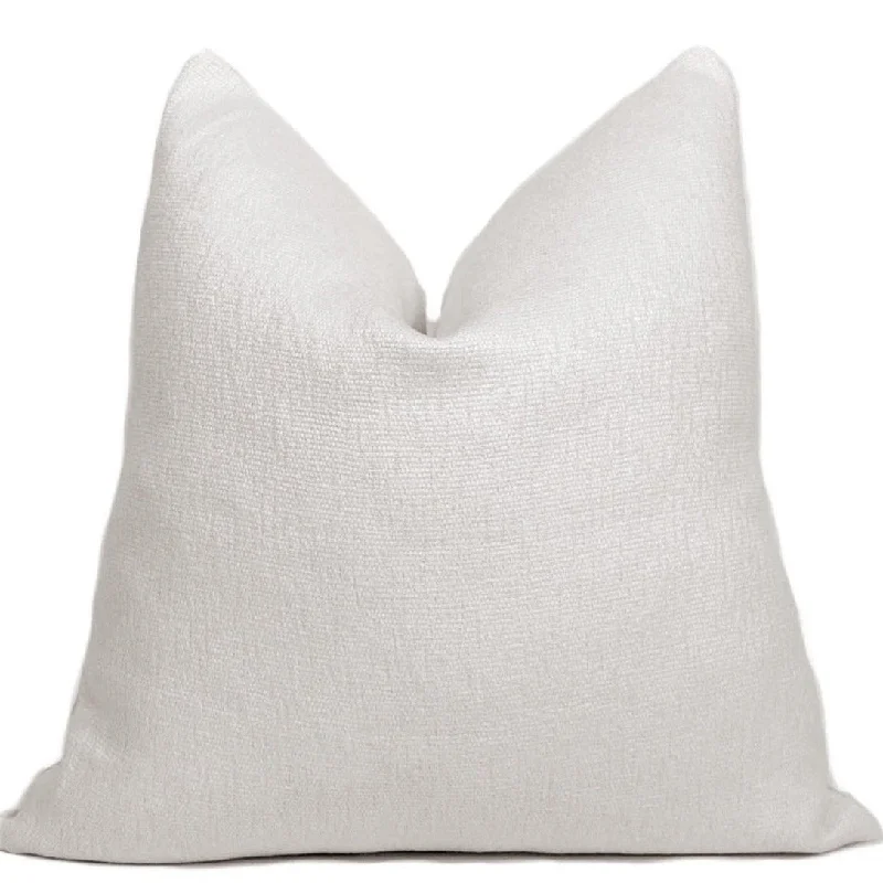 Finn Designer Pillow Cover | Ivory