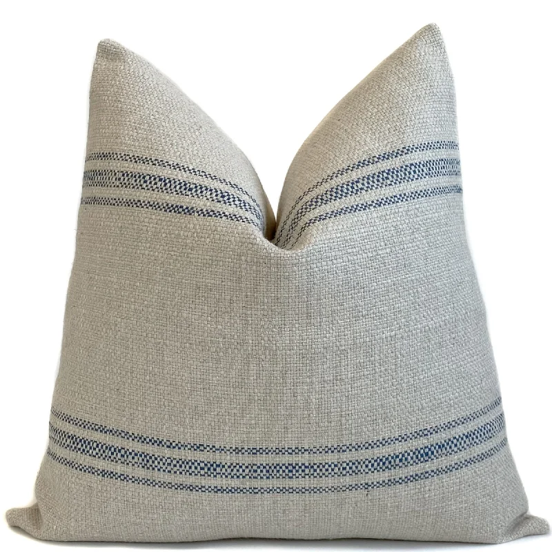 French Laundry Pillow Cover |  Blue