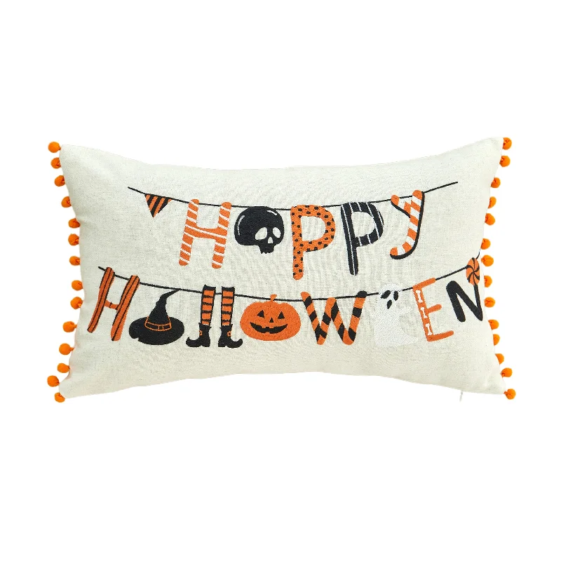 Happy Halloween Lumbar Pillow