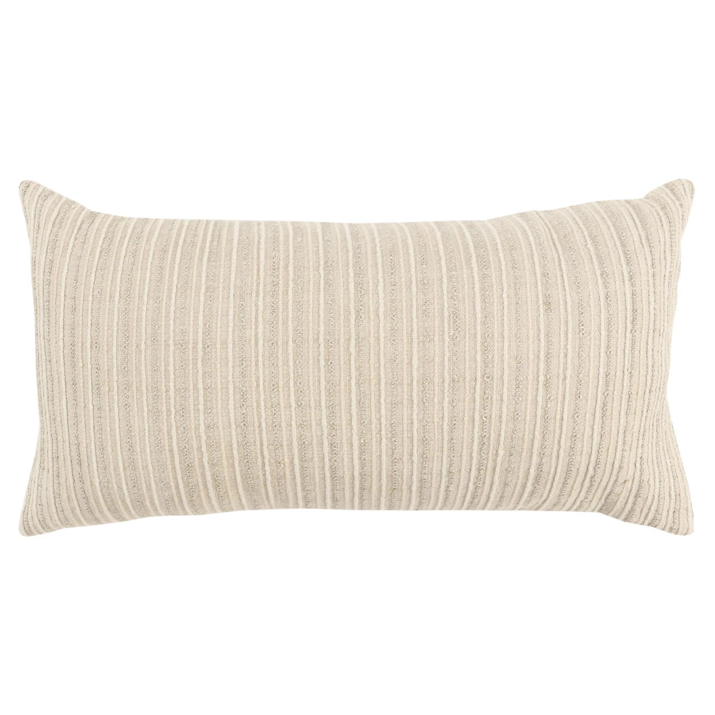 Hilda Textured Lumbar Rectangle Decorative Pillows