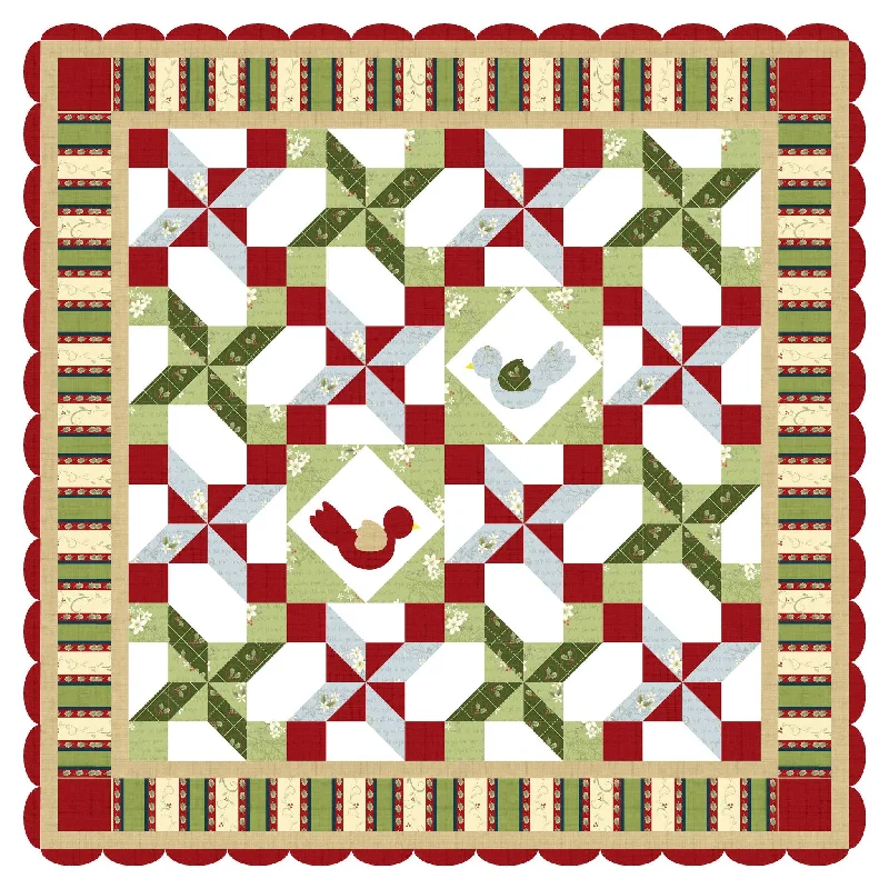 Holiday Quilt Pattern Bundle - Digital