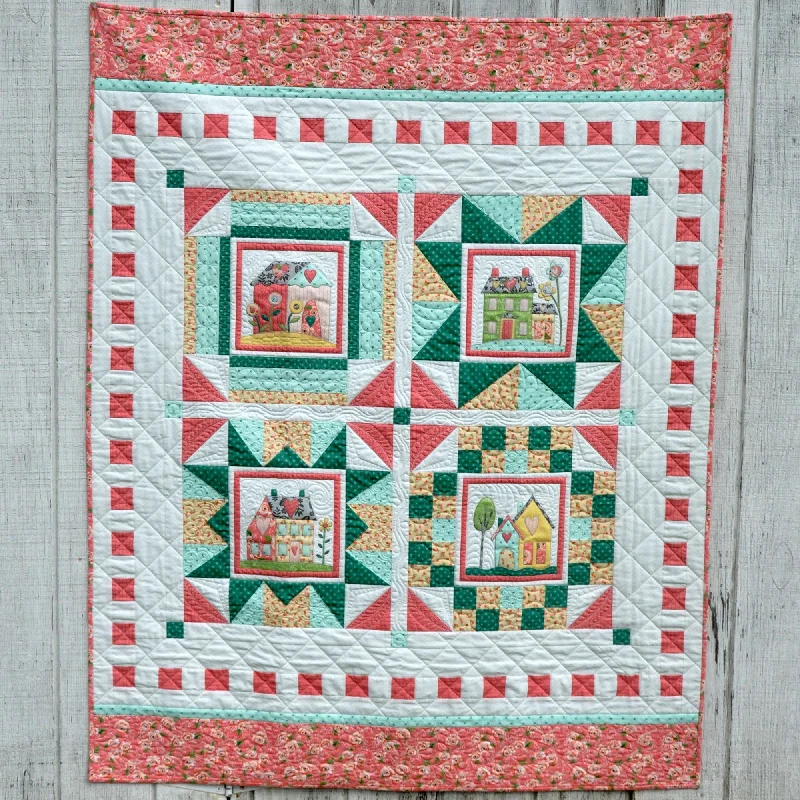 I Love Home Block of the Month Quilt Pattern - Digital