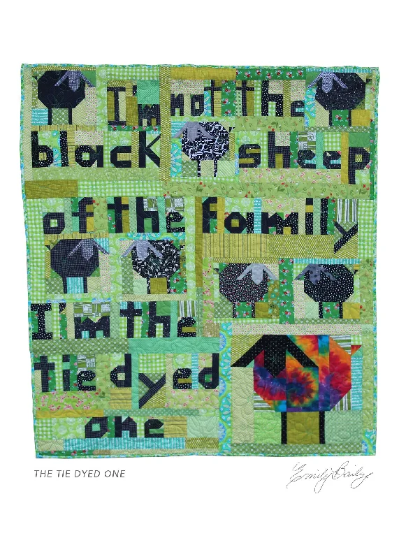 I'm Not the Black Sheep Greeting Card (cards & prints)