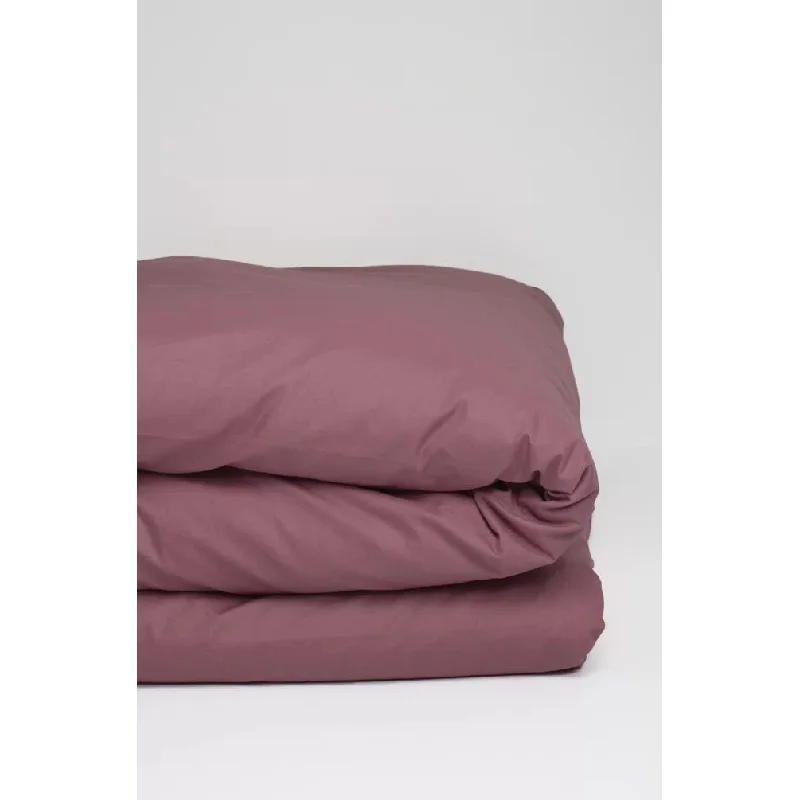 Kadolis Organic Cotton Duvet Cover 140x200cm Rosewood