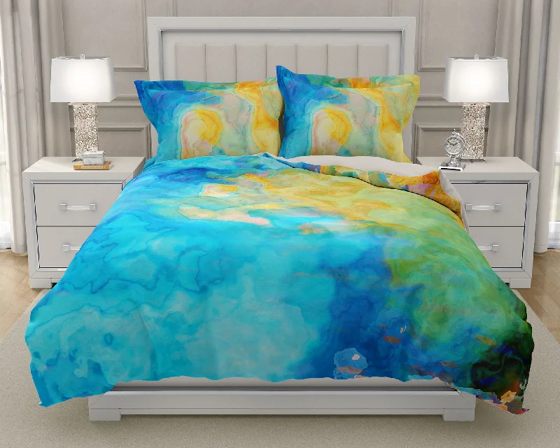 King, Queen or Twin Duvet Cover, Tidal Force