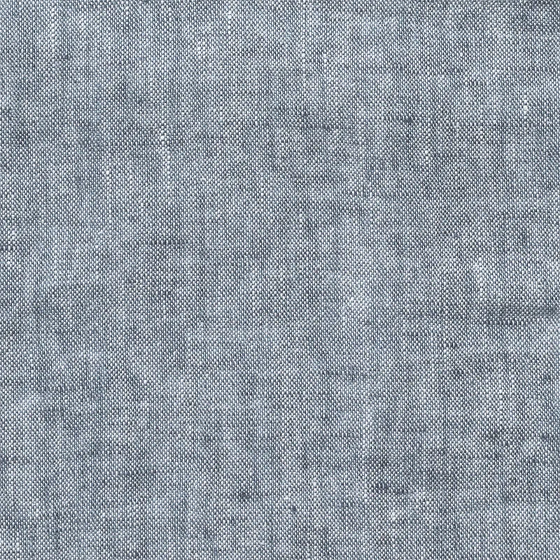 Linen fitted sheet cloudy blue