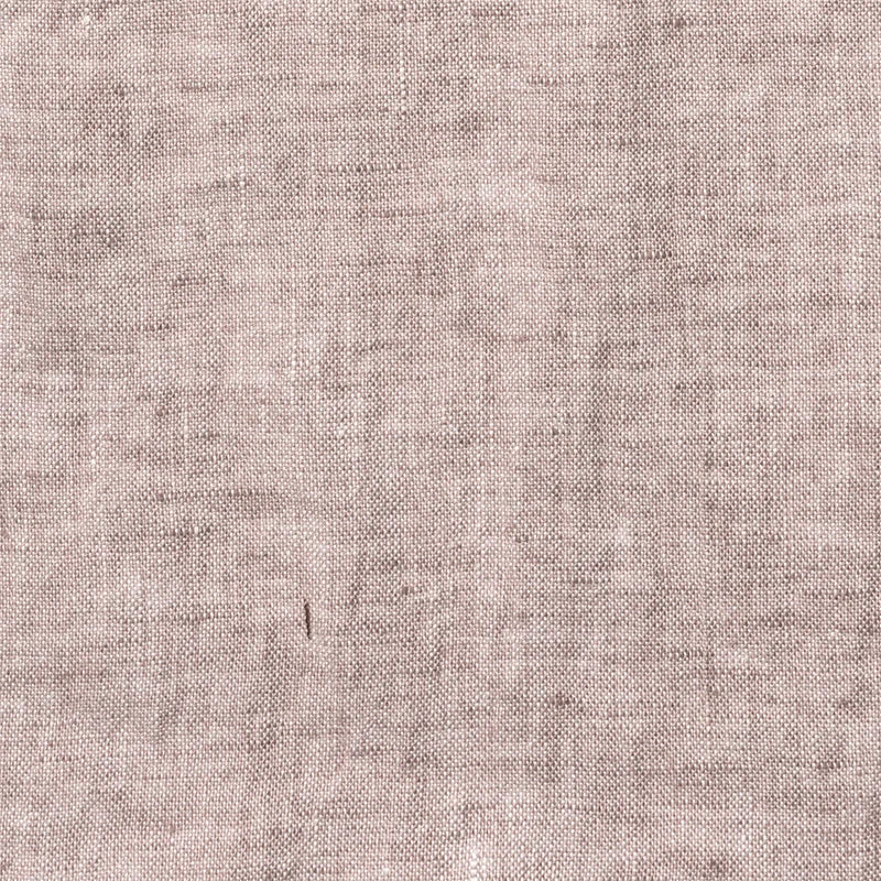 Linen fitted sheet pink salt