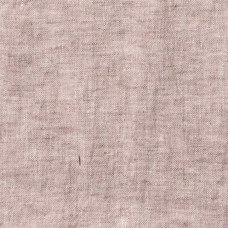 Linen flat sheet pink salt