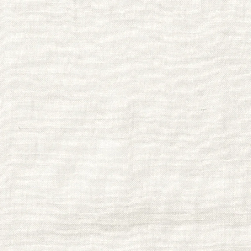 Linen flat sheet warm white