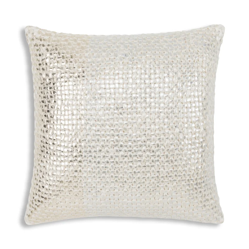 Mica Gold Silver Pillow