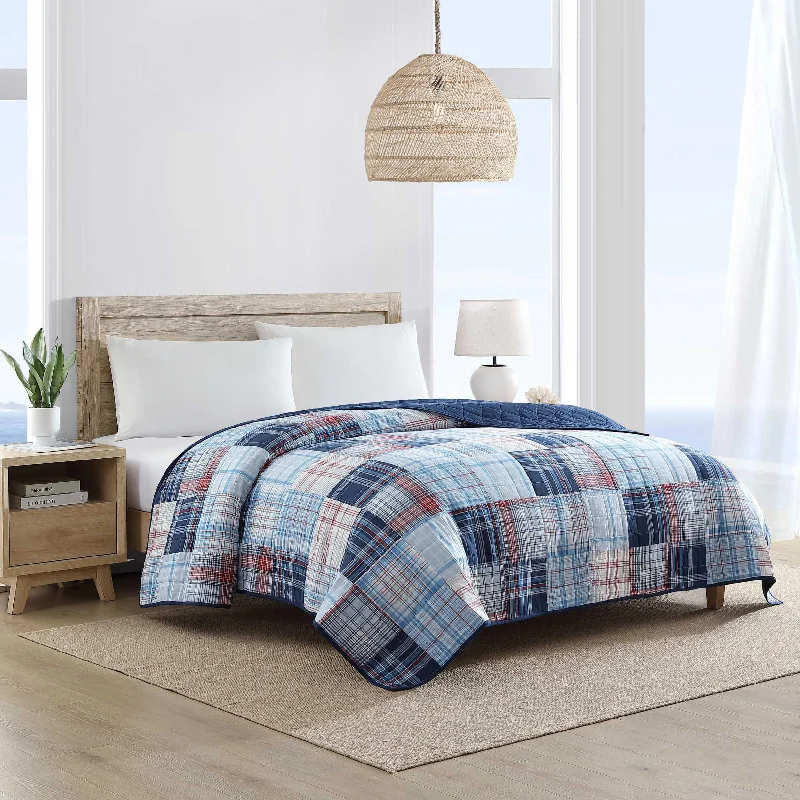 Nautica Stony Point Blue Full/Queen Quilt