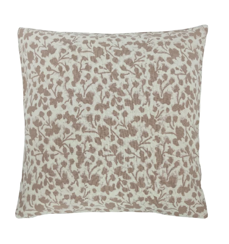 Olivia Tan Linen Pillow