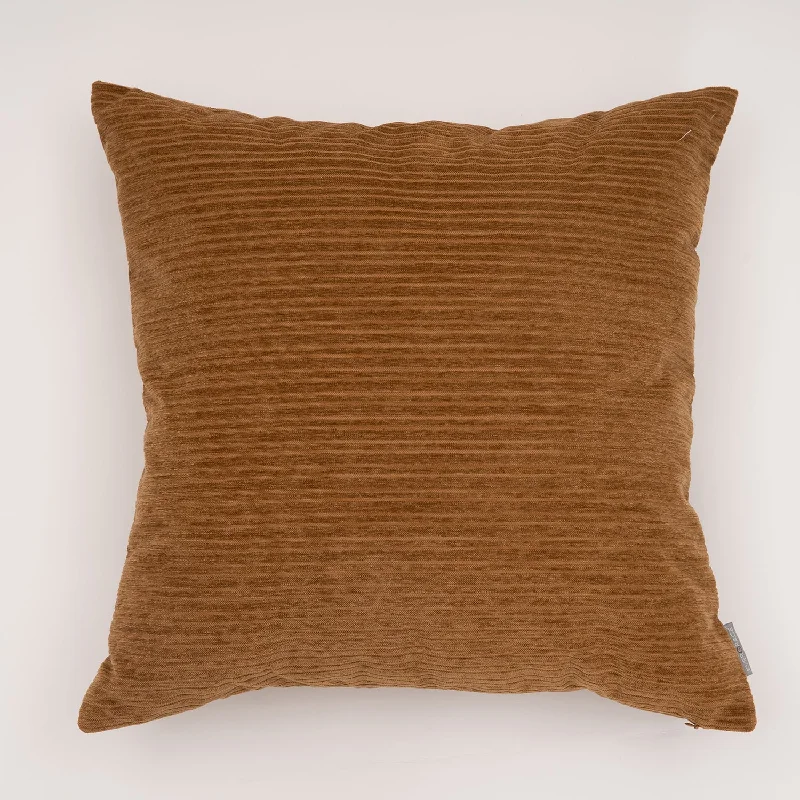 Opulence Chenille Stripes Square Pillow