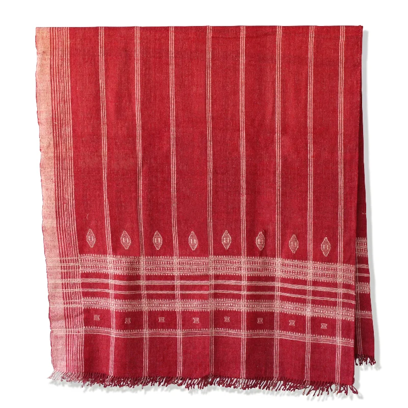 Original Indian Bedcover in Red