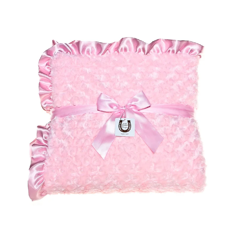 Pink Rosebuds Throw