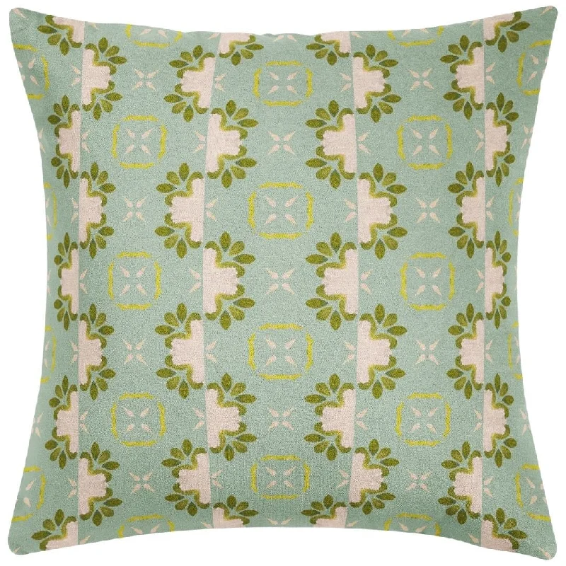 Primrose Blue 26x26 Pillow