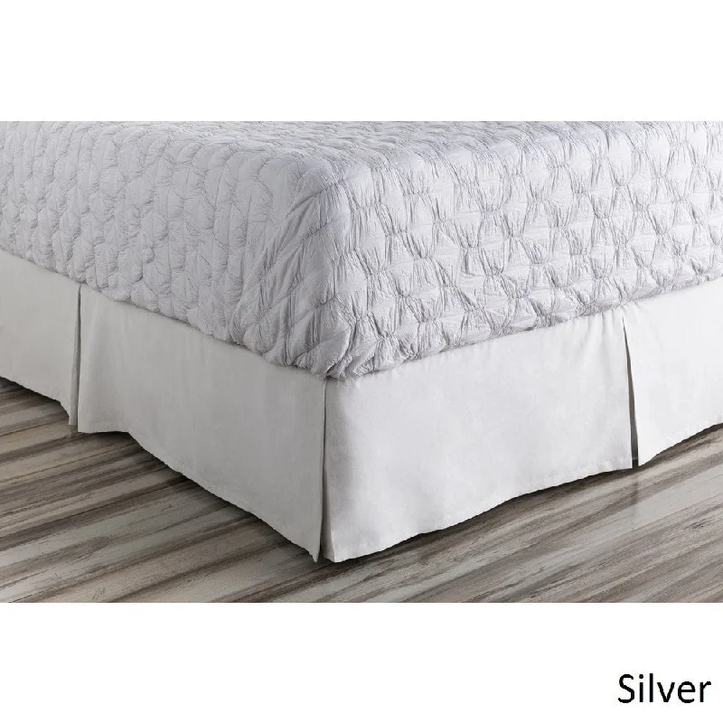 Sheena Floral Linen/Cotton Bed Skirt