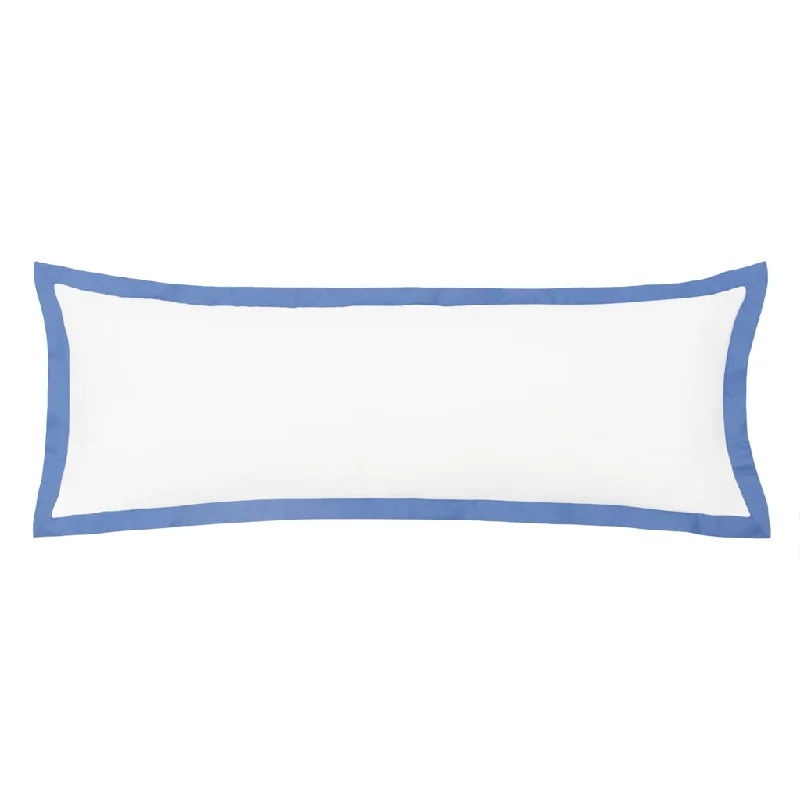 The Linden Capri Blue Extra Long Lumbar Throw Pillow