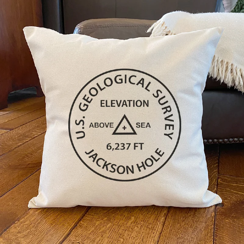 U.S. Geological Survey Custom - Square Canvas Pillow