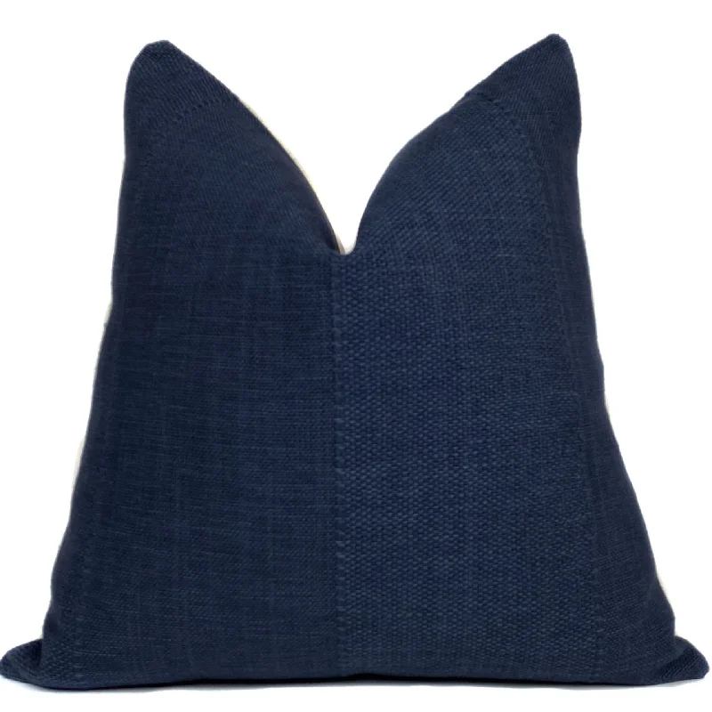 Verona Designer Pillow Cover | Navy