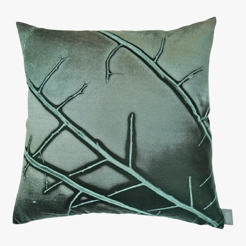 Vespertine Cinder Signature Velvet Pillows