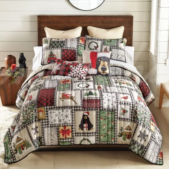 Winter Cottage Quilted Collection - LIMITED QUANTITIES